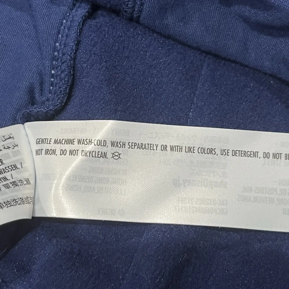 Walt Disney World Men’s Track Sweatpants Size Large Blue